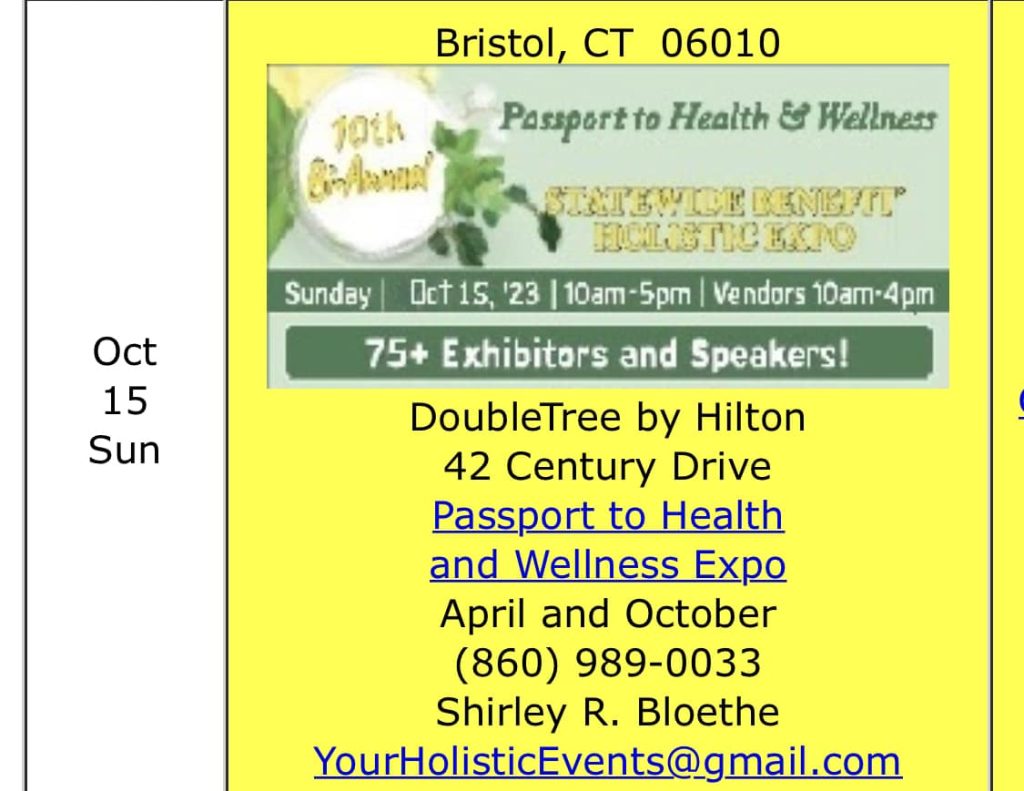 Passport to Health and Wellness EXPO